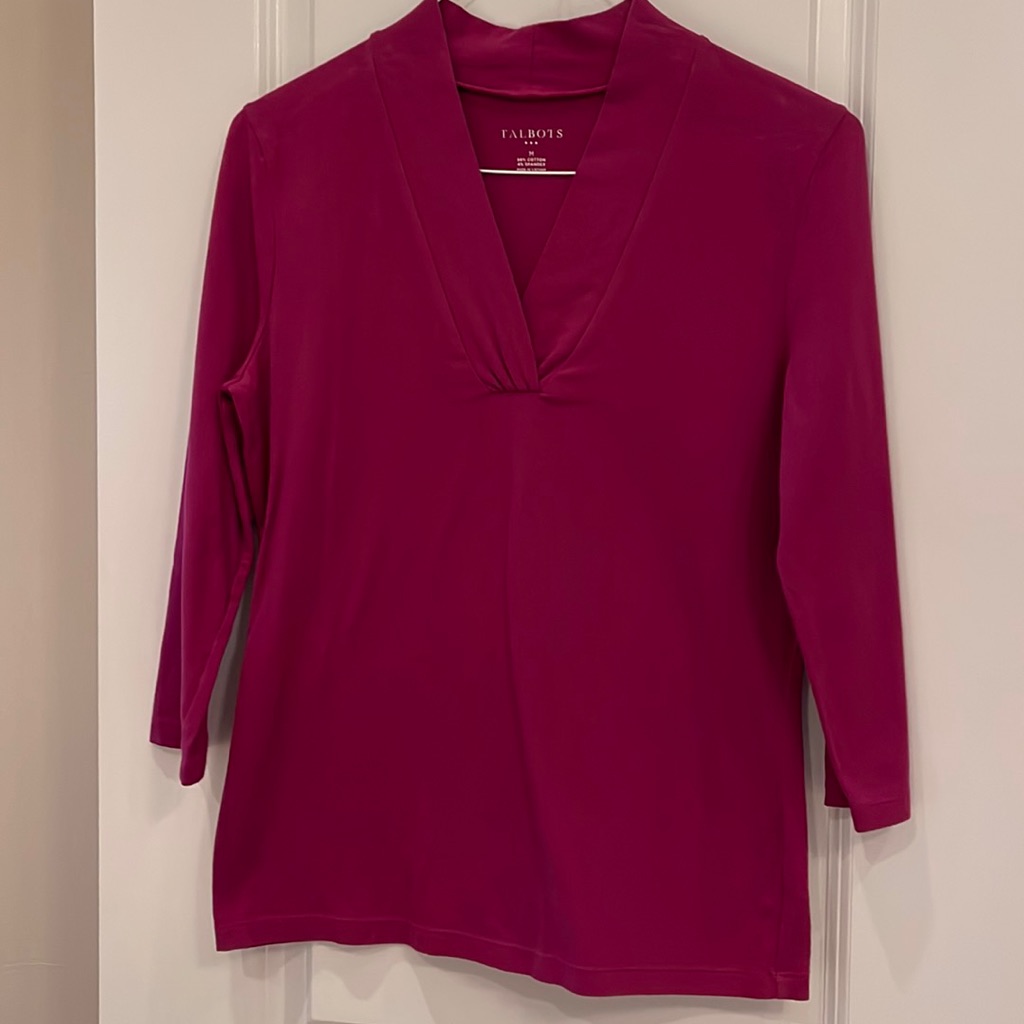 Talbots Raspberry Top